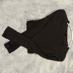 Black Long Sleeve Women's Top